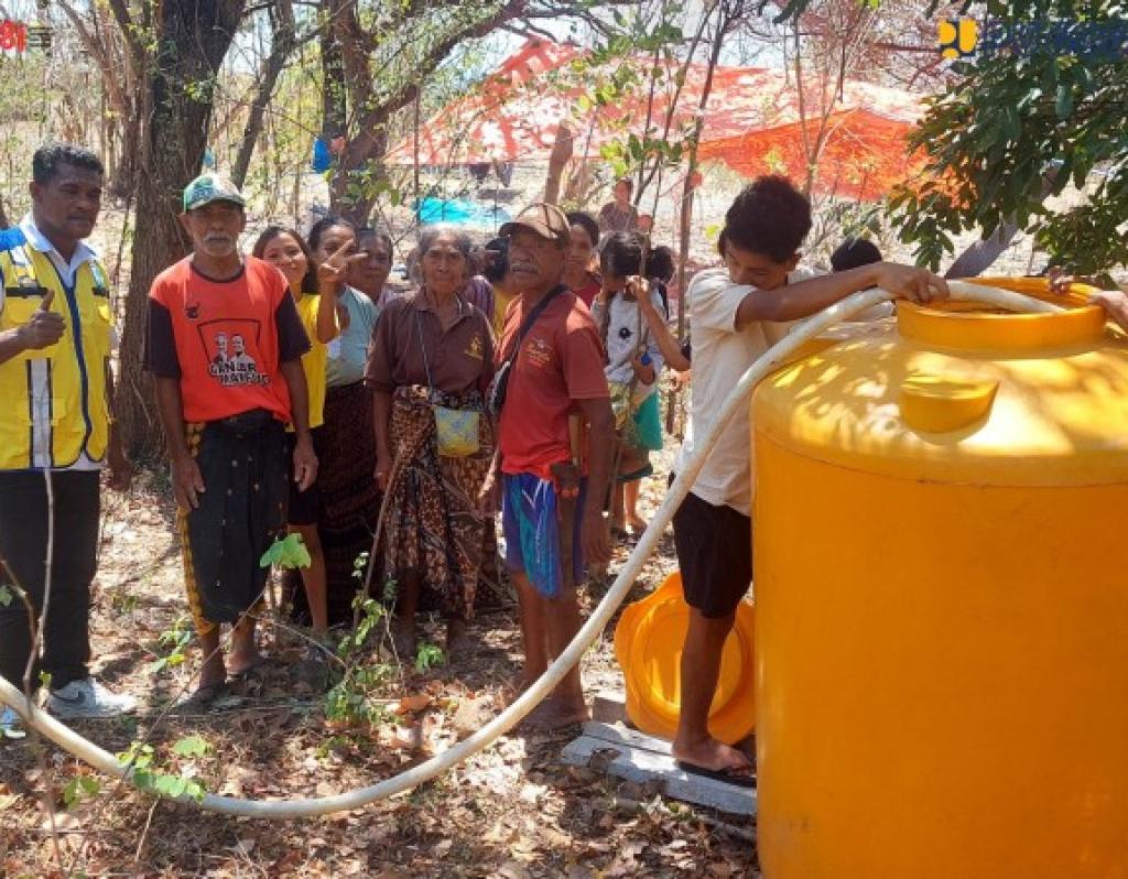 Kementerian PU Percepat Pemenuhan Air Bersih bagi Warga Terdampak Gempa di Pulau Palue